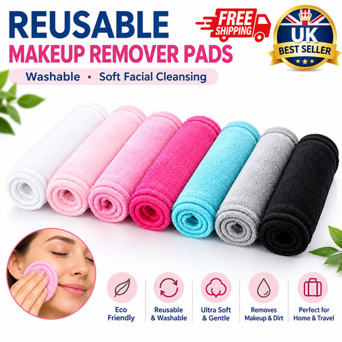 Reusable makeup remover - makeup, pads