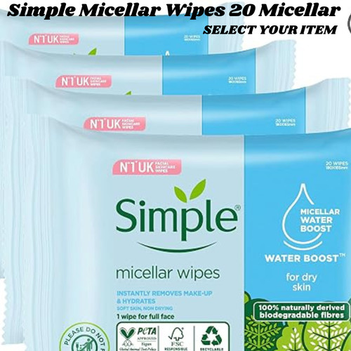 Simple micellar wipes - micellar,