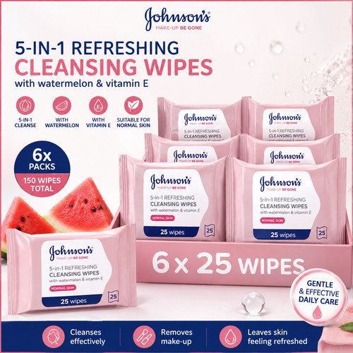 Johnson refreshing wipes - refreshing,
