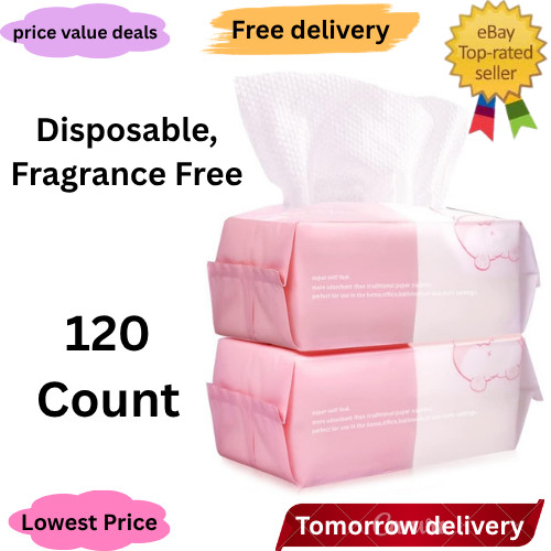 Face towel 120 count - 120,