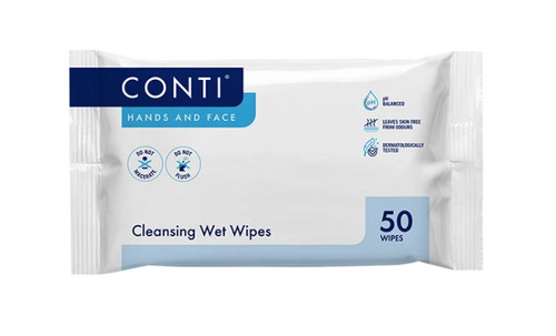 Conti hands face wipes - x,