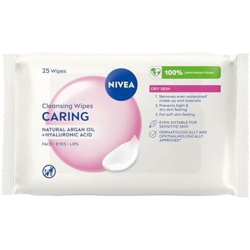 Nivea 3in1 caring cleansing - nivea,