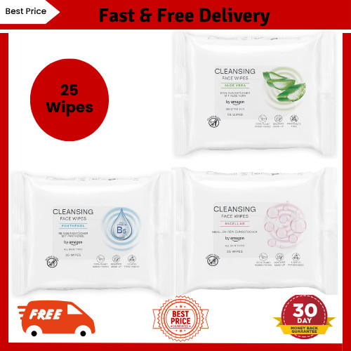 Face cleansing wipes with aloe - cleansing,