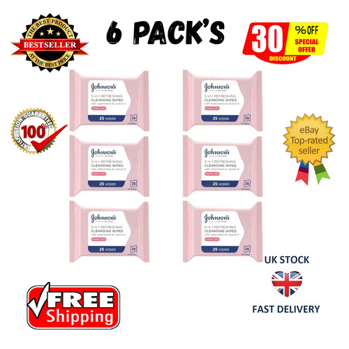 Johnson refreshing wipes - johnson's,
