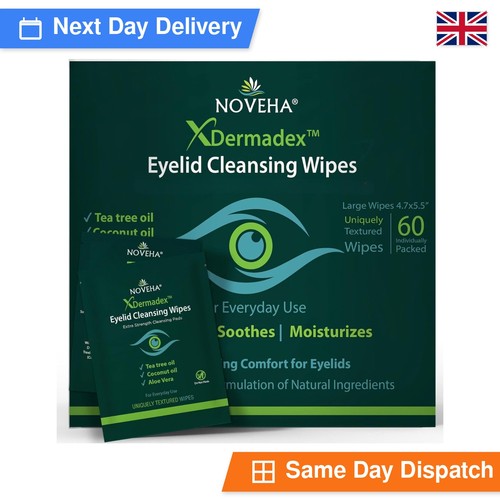 Noveha eyelid wipes with tea - noveha,