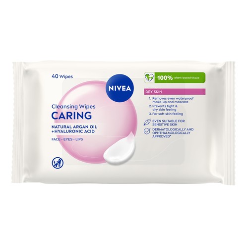 Nivea caring cleansing - cleansing, wipes
