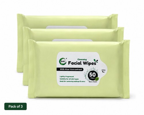 Aloe vera facial wipes pack - vera,