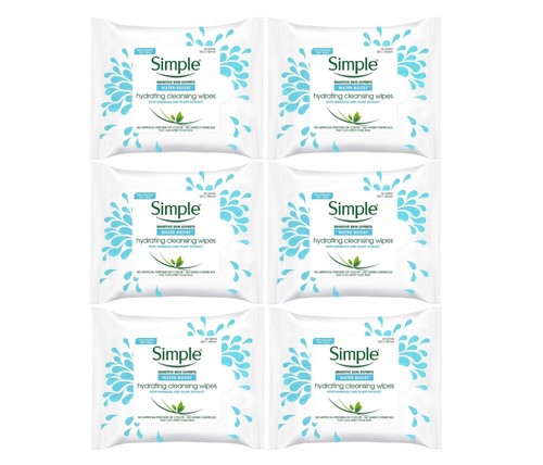 Simple make remover face - simple, up