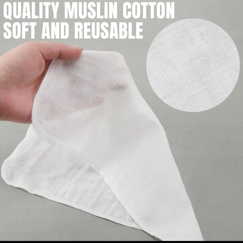 Baby muslin washcloths - baby, 100%