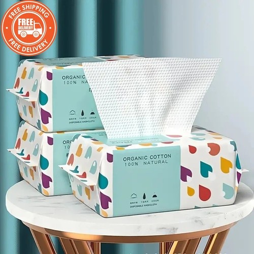Disposable cotton face - disposable, towels